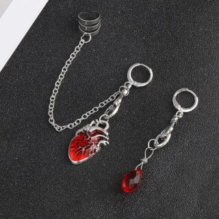 Boucles d'Oreilles Coeur
