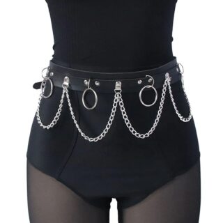 Ceinture Gothique à Chaine Femme