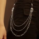 Chaine de Pantalon Tête de Mort