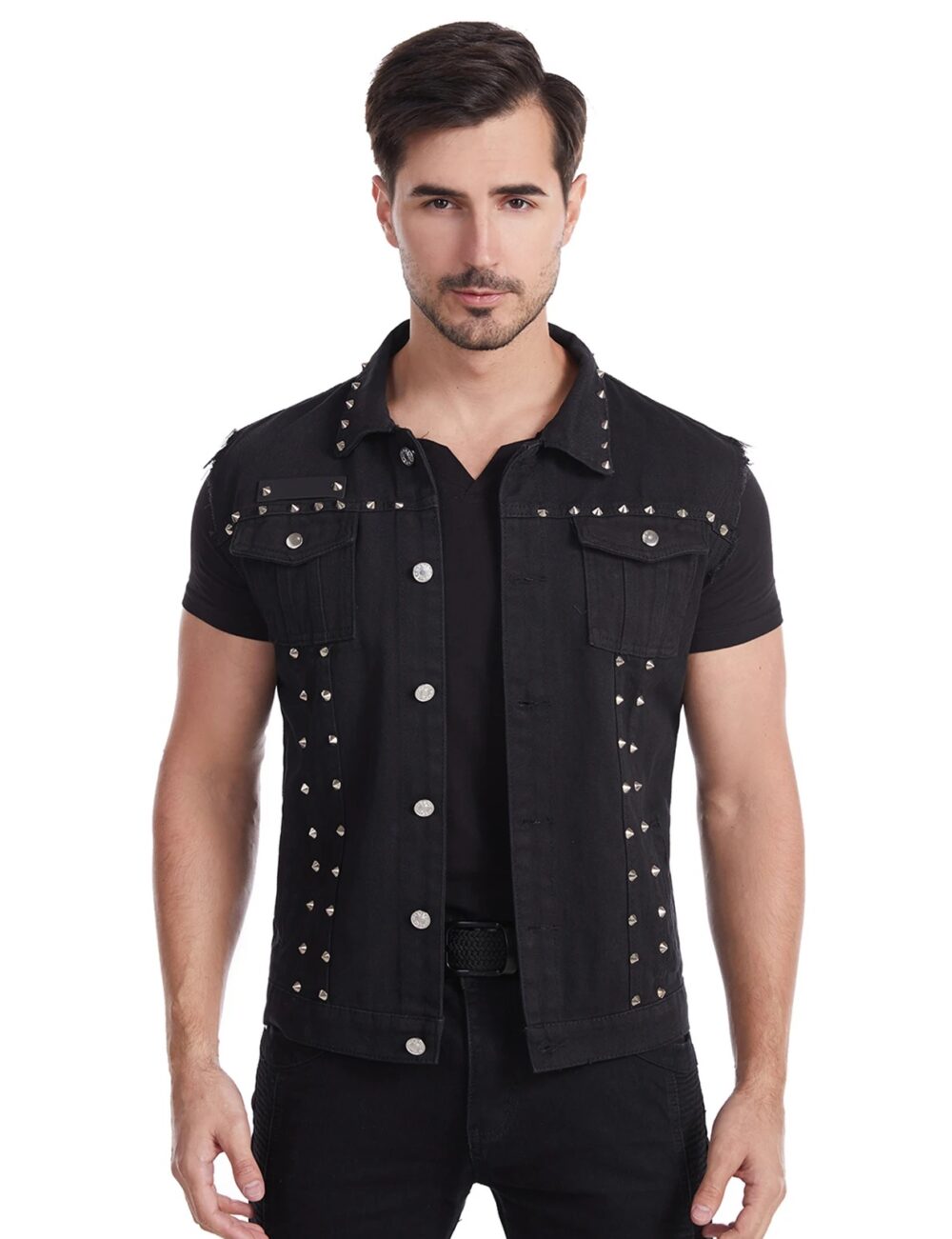 Chemise en Jean à Rivets