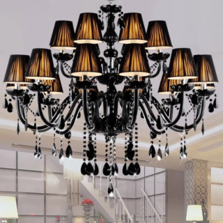 Lustre Gothique Noir