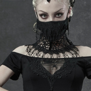 Masque Gothique Femme à Filets