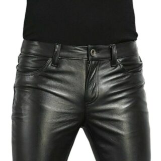 Pantalon Cuir Gothique Homme