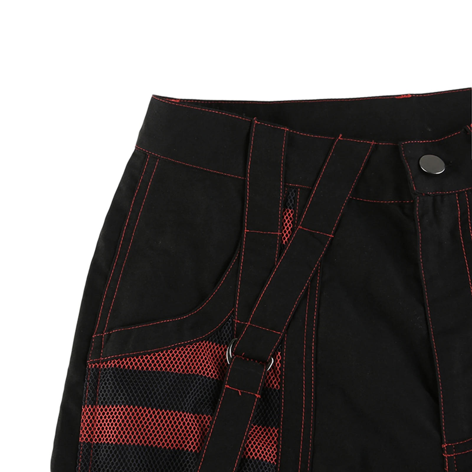 Jean Large Fille Taille élastique Baggy Décontracté Jambe Large Pantalon Jeans Cargo Fille Chic Pas Cher Pantalons Enfants Taille élastique Printemps