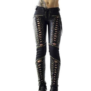Pantalon Similicuir Femme