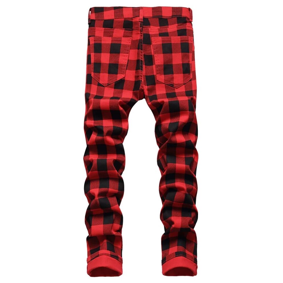 Pantalon Garçon Gaspard De La Butte à Carreaux, Taille 3 Ans - Coton, Made In France