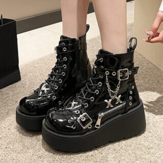 Plateforme Punk Femme