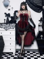 Robe de Soirée Gothique