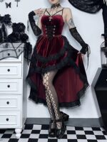 Robe de Soirée Gothique