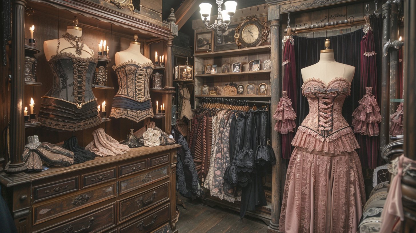 Découverte des boutiques spécialisées dans la mode gothique victorienne ...