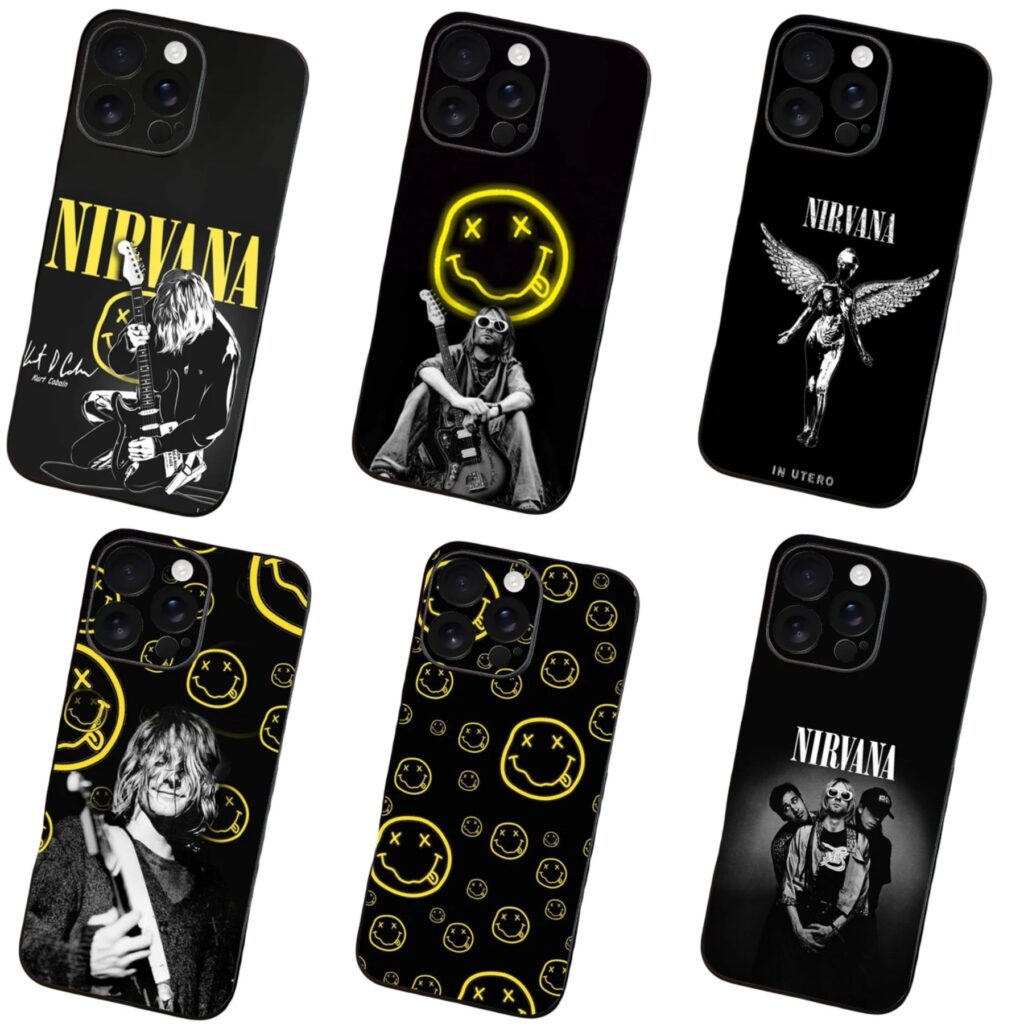 RJR PRINTS Kurt Cobain – Nirvana Avec Autographe Avec