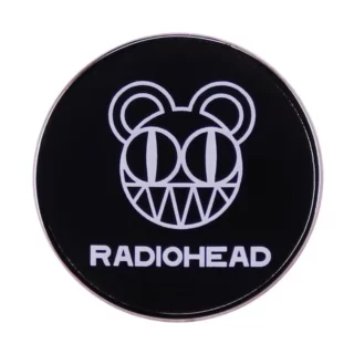 Pin's Badge Radiohead – Logo Métal Rock