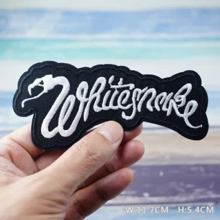 Patch Thermocollant Whitesnake – Écusson Brodé Hard Rock Metal