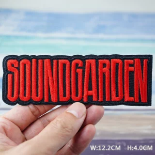 Patch Thermocollant Soundgarden – Écusson Brodé Rock Grunge